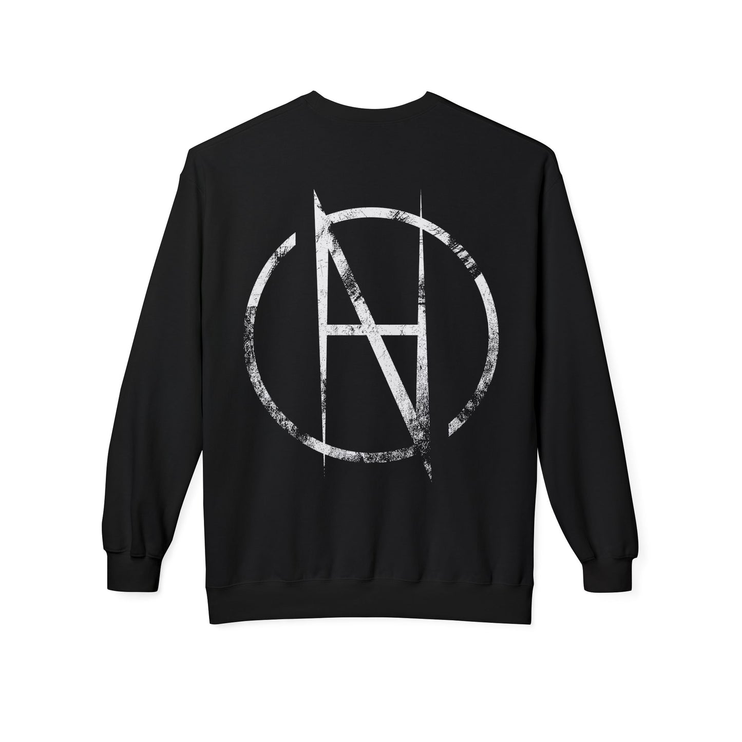 Minimal Black Sweatshirt Unisex