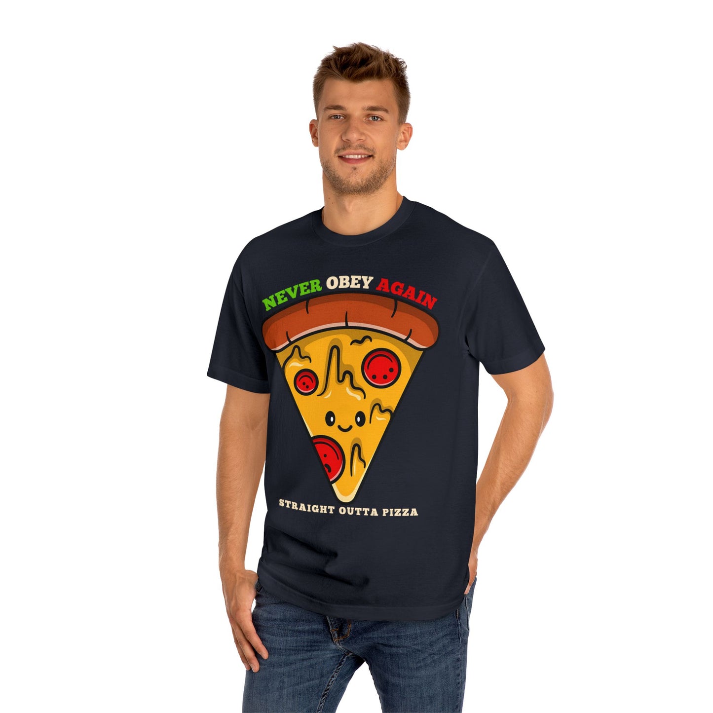 "Pizza Lover's" Black Tee Unisex