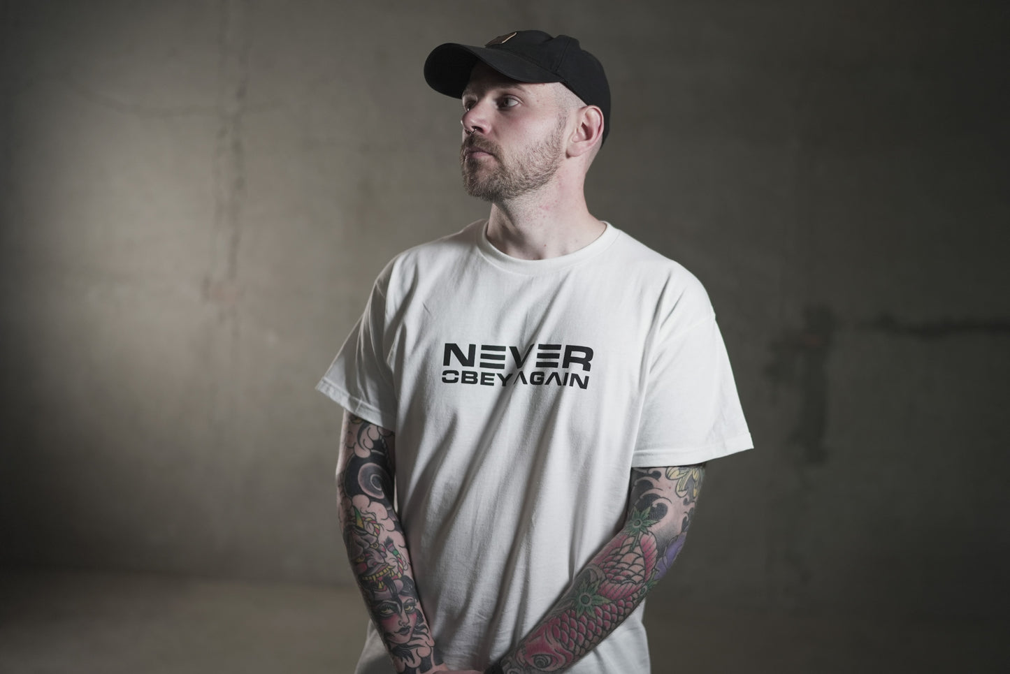 Minimal White Tee Unisex