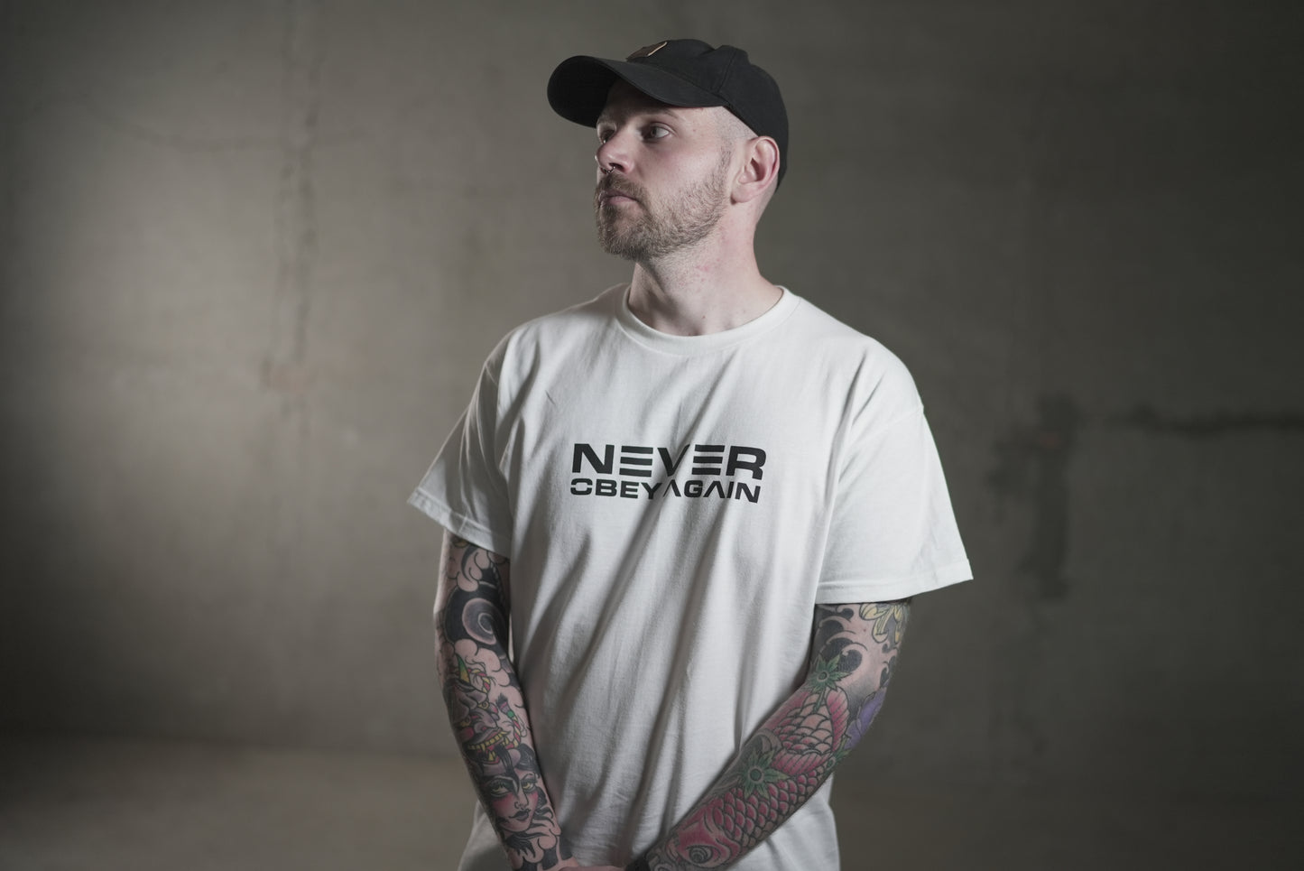 Minimal White Tee Unisex EU