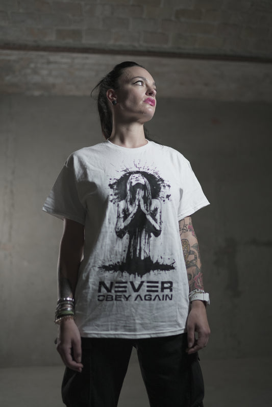 Ascended Woman White Tee Unisex