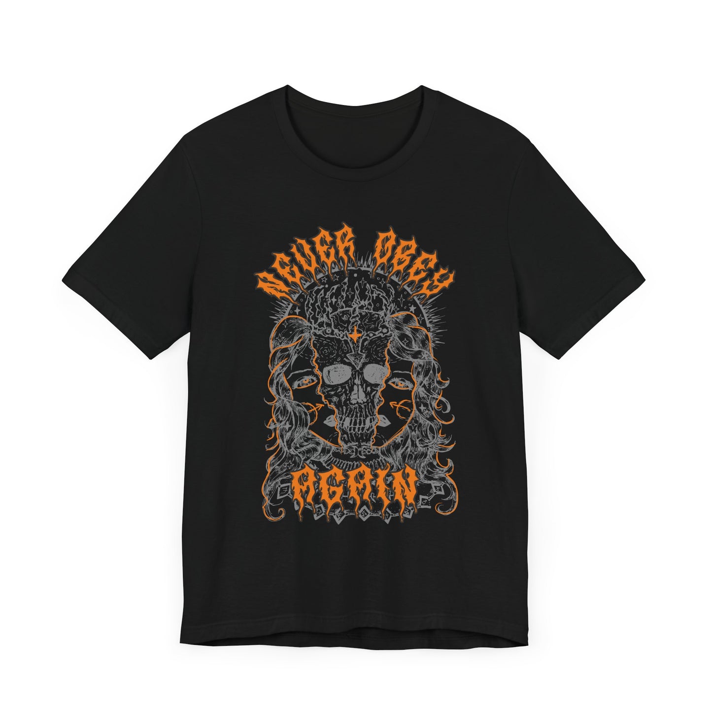 "Broken Face" Black Tee Unisex EU